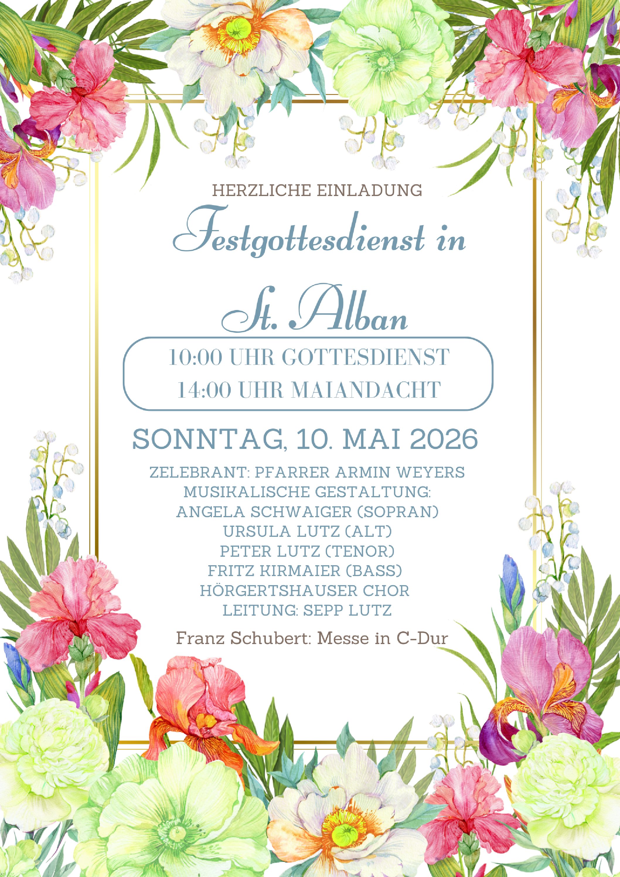 Festgottesdienst in St. Alban